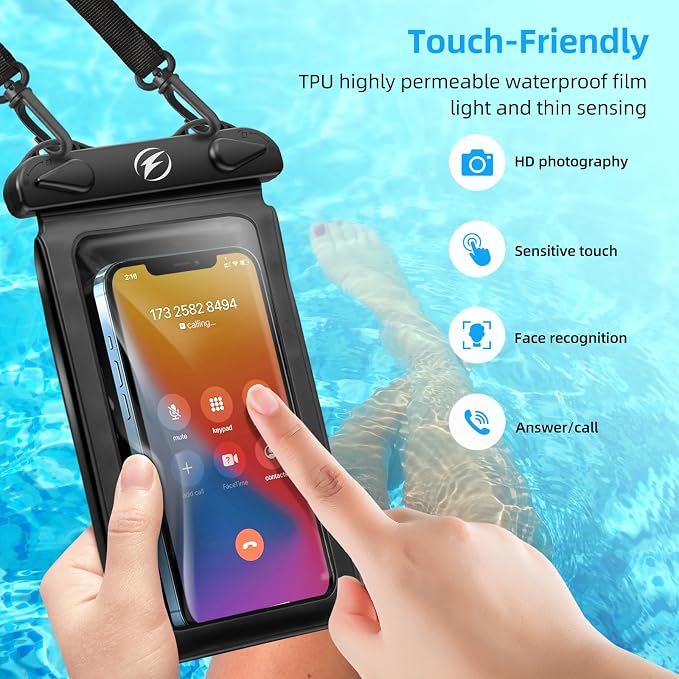 Waterproof Phone Pouch Double Space Waterproof Phone Case - Image 4