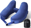 Sunany Neck Pillow for Travel Inflatable Airplane Pillow Comfortably Supports by Sunany