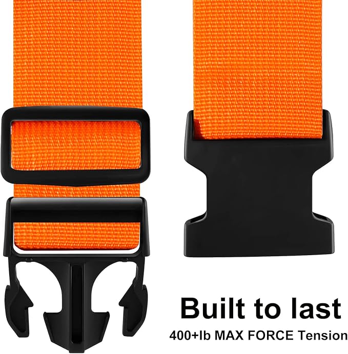 Luggage Straps for Suitcases TSA Approved-2 Pack Bright Personalized Luggage - Image 2