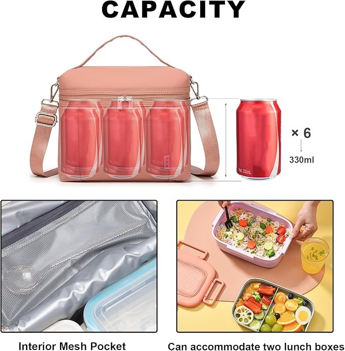 NOL Natural Organic Lifestyle Insulated Lunch Bags - Image 7