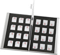 Aluminum SIM Card Case, 24Slots Ultrathin SIM Card Holder, Fit by Unknown