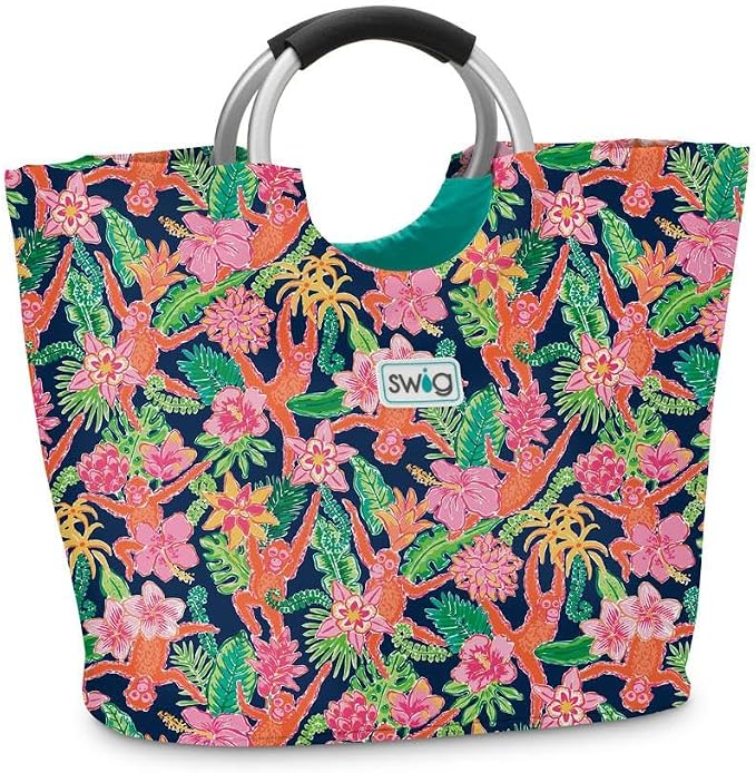 Swig Life Loopi Tote Bag, Lightweight, Waterproof Beach and Utility Bag by SwigLife