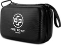 Premium First Aid Kit, 320 Piece Waterproof Hard Shell Eva First Aid Kit by VRIEXSD