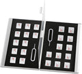 Aluminum SIM Card Case, 26Slots Ultrathin SIM Card Holder, Fit by Unknown