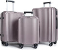 LIGHT FLIGHT Luggage Sets, Durable Hard Shell 3 Piece Set Suitcase by LIGHTFLIGHT