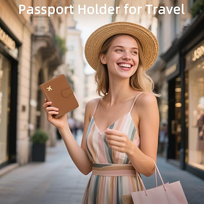 ZOPPEN Rfid Passport Holder for Travel, Passport Cover Wallet Case Travel - Image 5