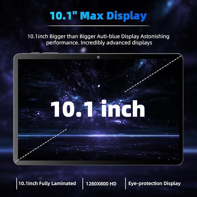 Android 14 Tablet, 10 inch Tablets, Octa Core CPU, 10GB+64GB+512GB Expansion - Image 4