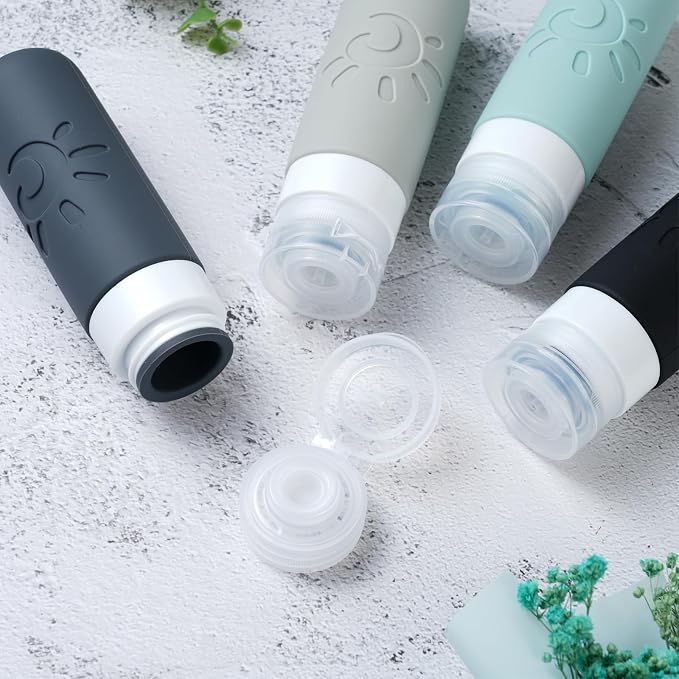 Travel Bottles for Toiletries, TSA Approved Travel Containers 3oz Leak Proof - Image 3