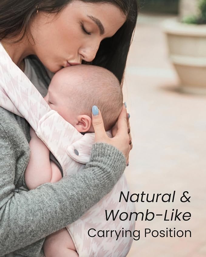 GROWNSY Baby Carrier Newborn to Toddler, Cozy Baby Wraps Carrier, Ergonomic - Image 7
