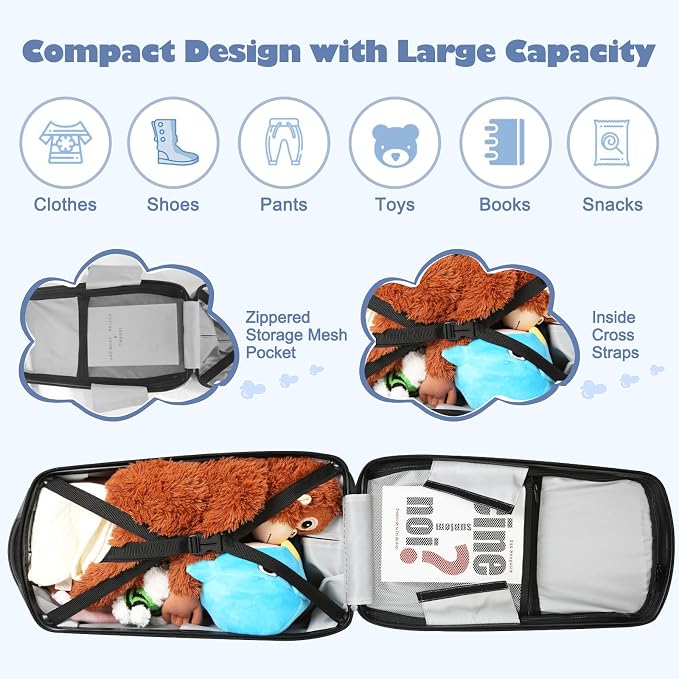 iubest Scooter Luggage Carry On Scooter Suitcase - Image 7