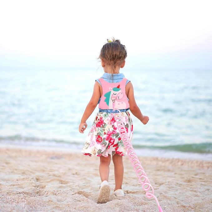 Toddler Leash-Baby Walking Safty Harness and Child Anti Lost Wrist Link - Image 6