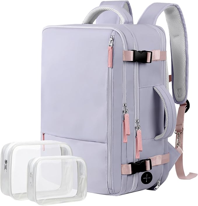 Hanples Large Travel Backpack for Women as Person Item Flight Approved by Hanples