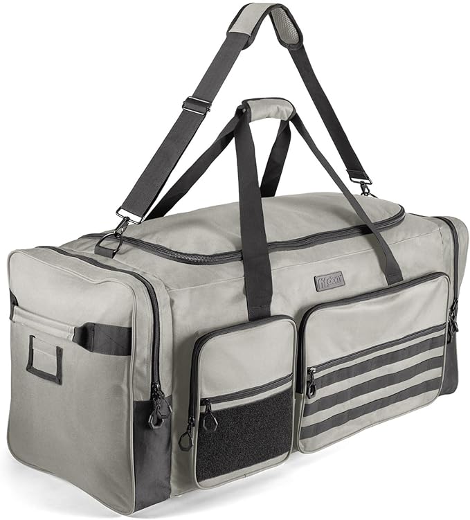 Fitdom 130L 36" Heavy Duty Extra Large Sports Gym Equipment Travel Duffle Bag by Fitdom