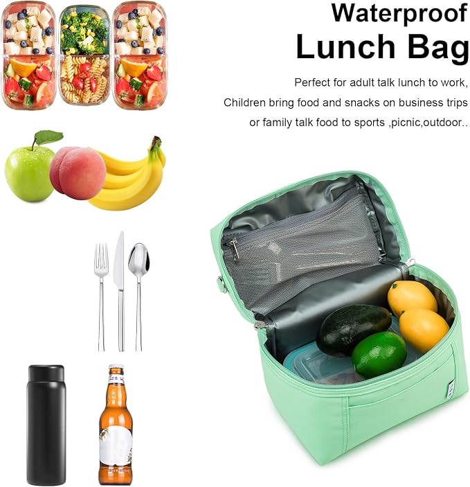 NOL Natural Organic Lifestyle Insulated Lunch Bags - Image 3