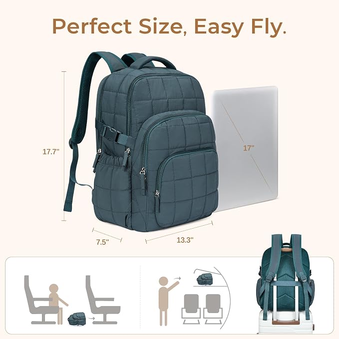 CLUCI 17.3 Inch Laptop Backpack - Image 6