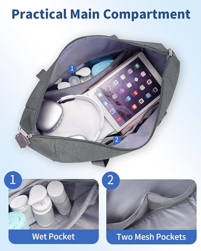 Narwey 18x14x8 Inches Travel Bag Spirit Airlines Frontier Personal Item Bag - Image 3