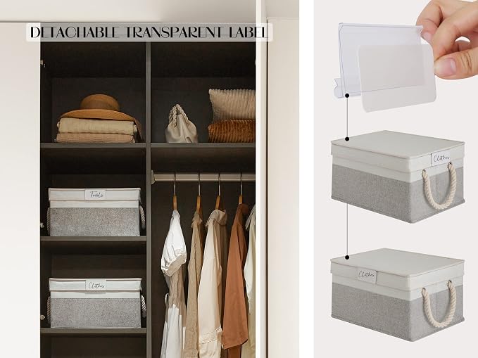 LoforHoney Home Fabric Storage Bins - Image 3