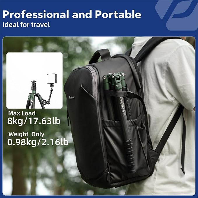 Fotopro Mini Tripod Desktop Aluminum Alloy 20 Inch - Image 4