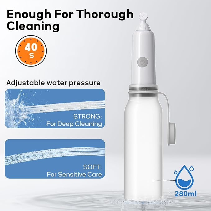 BIGCOW Portable Travel Bidet, Electric Bidet - Image 2