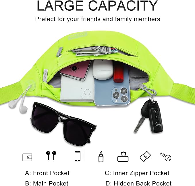 MAXTOP Large Crossbody Fanny Pack - Image 3