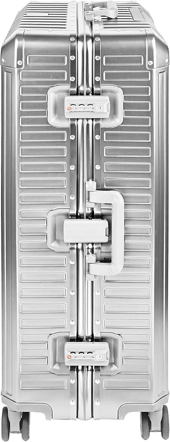 X2 All Aluminum Luggage Suitcase 3 Sizes TSA Lock Carry On Silver - Image 5