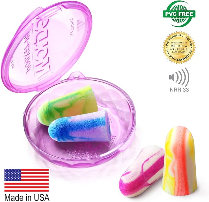 MOLDEX Sparkplugs Soft Foam Earplugs 50 Pairs Ear Plugs - Image 2