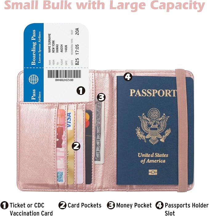 Coowayze US Passport Holder Wallet - Image 4