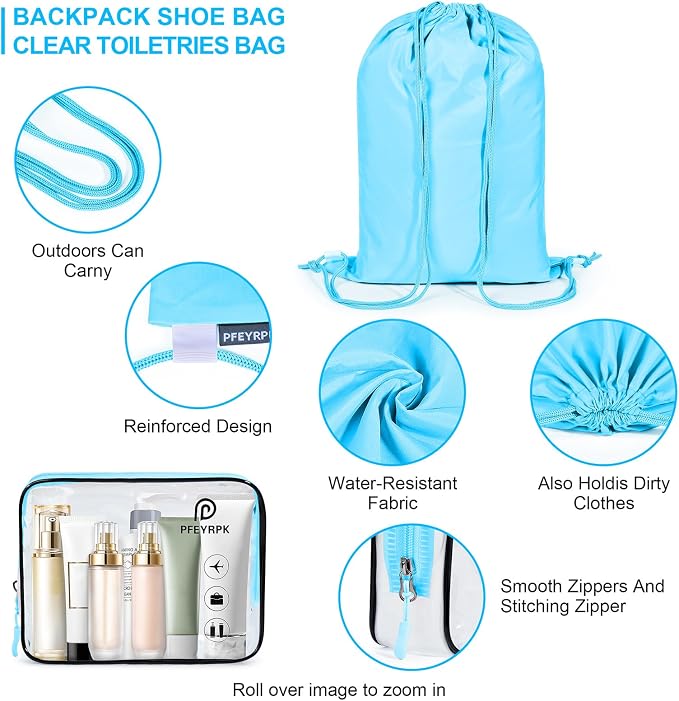 7 Set Compression Packing Cubes Packing Organizer - Image 6