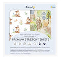 TotAha Premium Stretchy Crib Sheets-Hypoallergenic, Silky Comfort, Buttery Soft by TotAha%7CUnitedStates