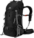 Loowoko 50L Hiking Backpack, Waterproof Camping Essentials Bag by Loowoko