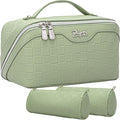 Travel Makeup Bag Organizer Cosmetic Bag: 3 Pcs Set Make up Bags by BOYATU