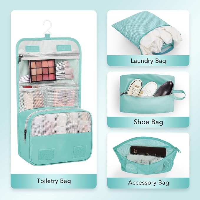 8 Set Compression Packing Cubes - Image 5