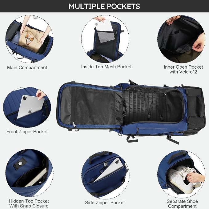 86L 30” Folding Duffle Backpack - Image 6
