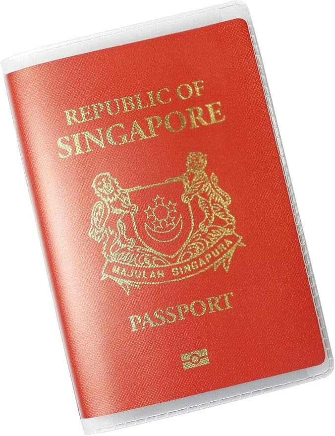 Clear Transparent Passport Cover Holder Case Organizer ID Card Travel Protector - Image 4