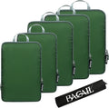 BAGAIL 6 Set Ultralight Compression Packing Cubes Packing Organizer by BAGAIL