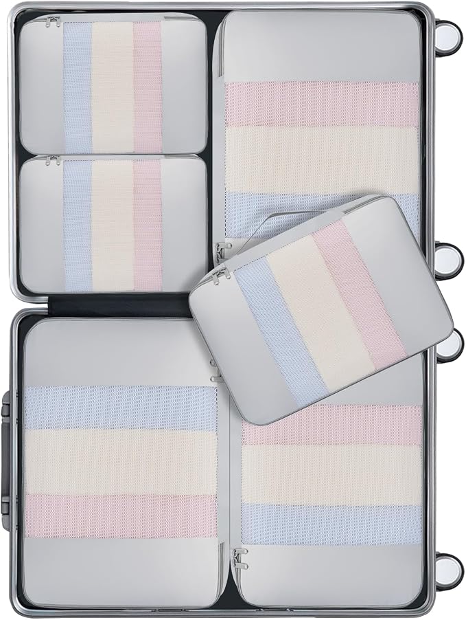 BAGAIL 6 Set/8 Set/10 Set Packing Cubes Various Sizes Packing Organizer - Image 2
