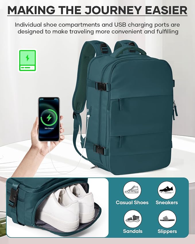 Vacuum Backpack Travel With Pump, Mochila De Viaje Compresion Al Vacio - Image 7