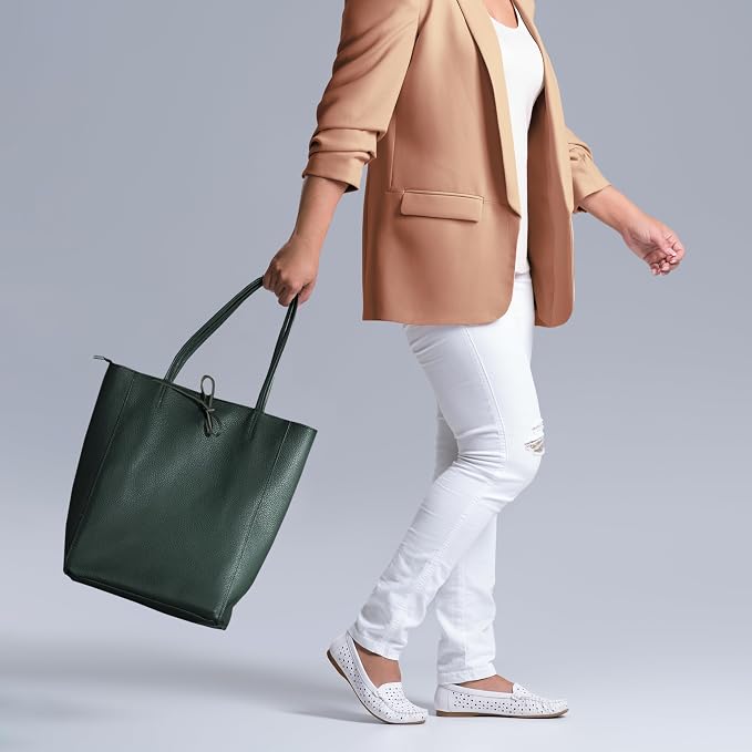 Italian Calf Leather Tote for Women - Image 7