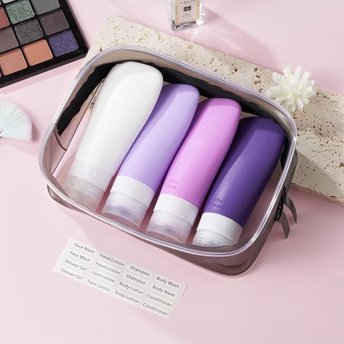 INSFIT Portable Travel Bottles, TSA Approved Leak Proof Containers - Image 7