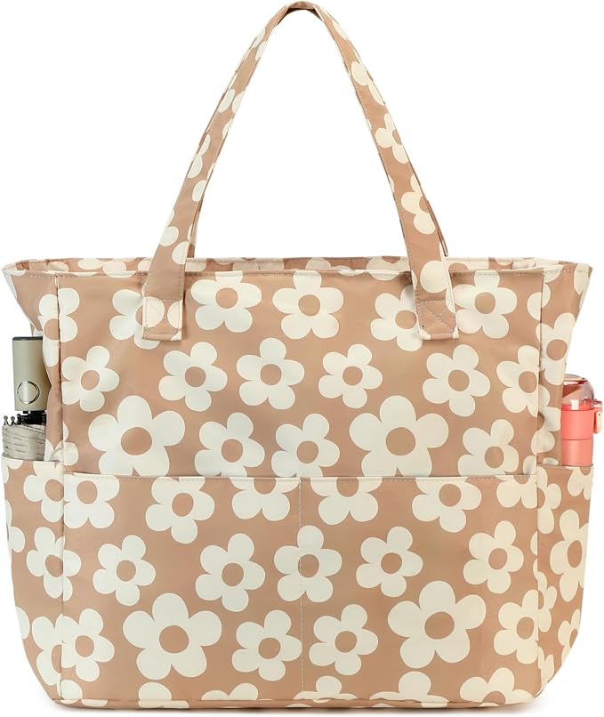 Beach Pool Bags Tote for Women Ladies Large Gym Tote Carry On Bag - Image 9