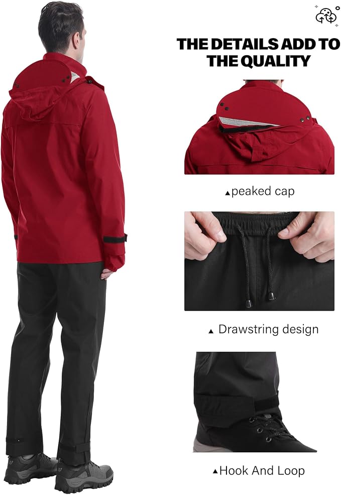iCreek Rain Suit Waterproof Jacket - Image 5