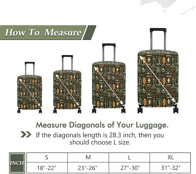 HYPER VENTURE Washable Luggage Cover - Image 5