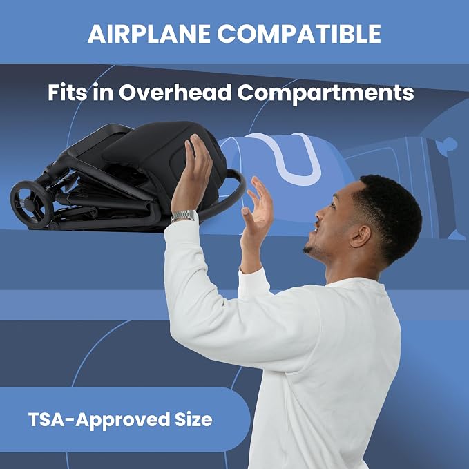 Delta Children Icon Ultra Compact Travel Stroller - Image 3