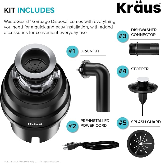 Kraus KGUW1-33WH-100-100, Bellucci Workstation 32 in. Undermount Granite - Image 6