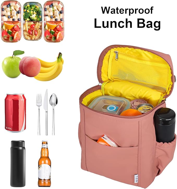 NOL Natural Organic Lifestyle Insulated Lunch Bags - Image 5
