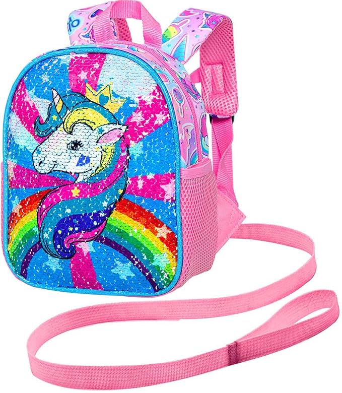 gxtvo Toddler Backpack Leash, 9.5" Kids Safety Leashes Bookbag by GXTVO
