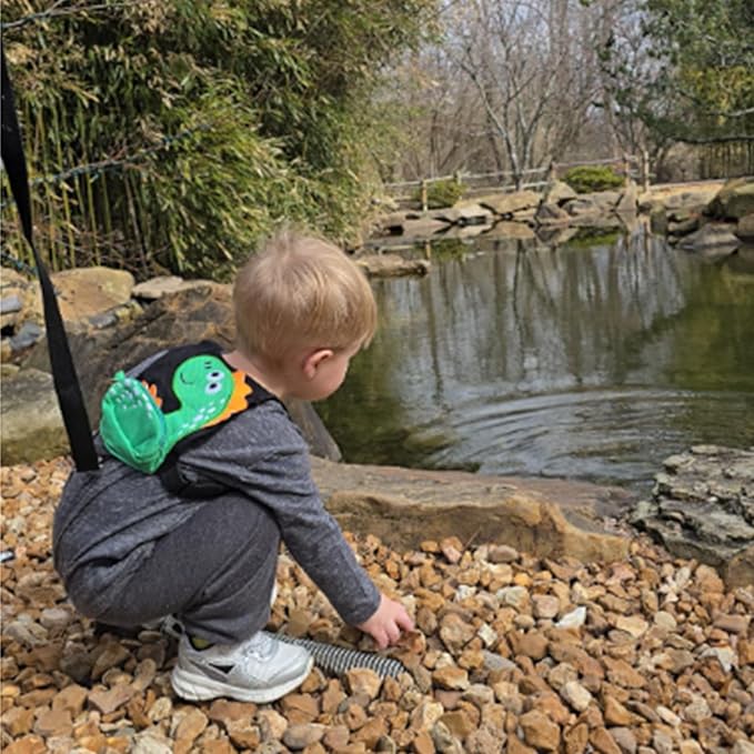 3 in 1 Toddler Harness Leash + Baby Anti Lost Wrist Link, Accmor Cute Dinosaur - Image 7