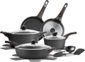 SENSARTE Pots and Pans Set Non stick, Non toxic Healthy Induction Cookware Set by SENSARTE