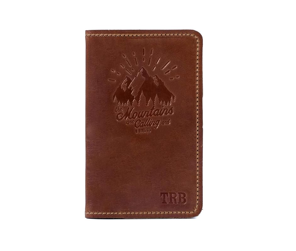 Personalized Leather Field Notes Wallet, Field Notes Cover, Passport Wallet - Image 2