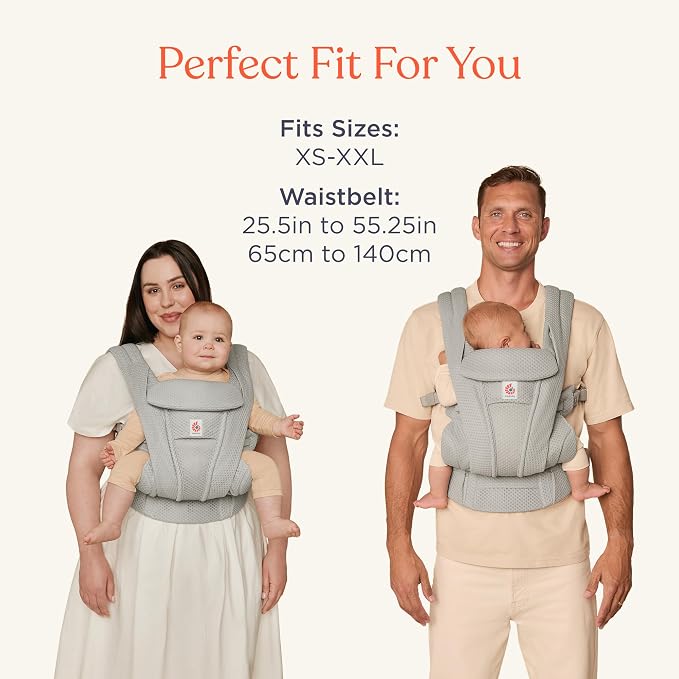 Ergobaby Omni Deluxe Baby Carrier Newborn to Toddler - Image 8